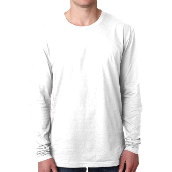 Next Level Apparel Men's Cotton Long-Sleeve Crew Thumbnail